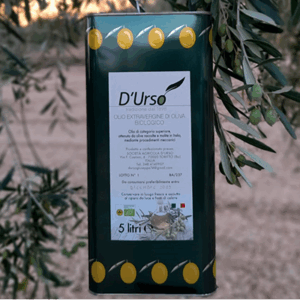 Latta 5L Olio EVO BIO D'URSO
