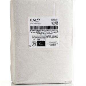 Farina di grano tenero integrale bio IRIS 5kg