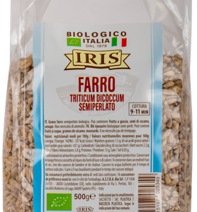Farro semiperlato bio IRIS 500g (10 pezzi)