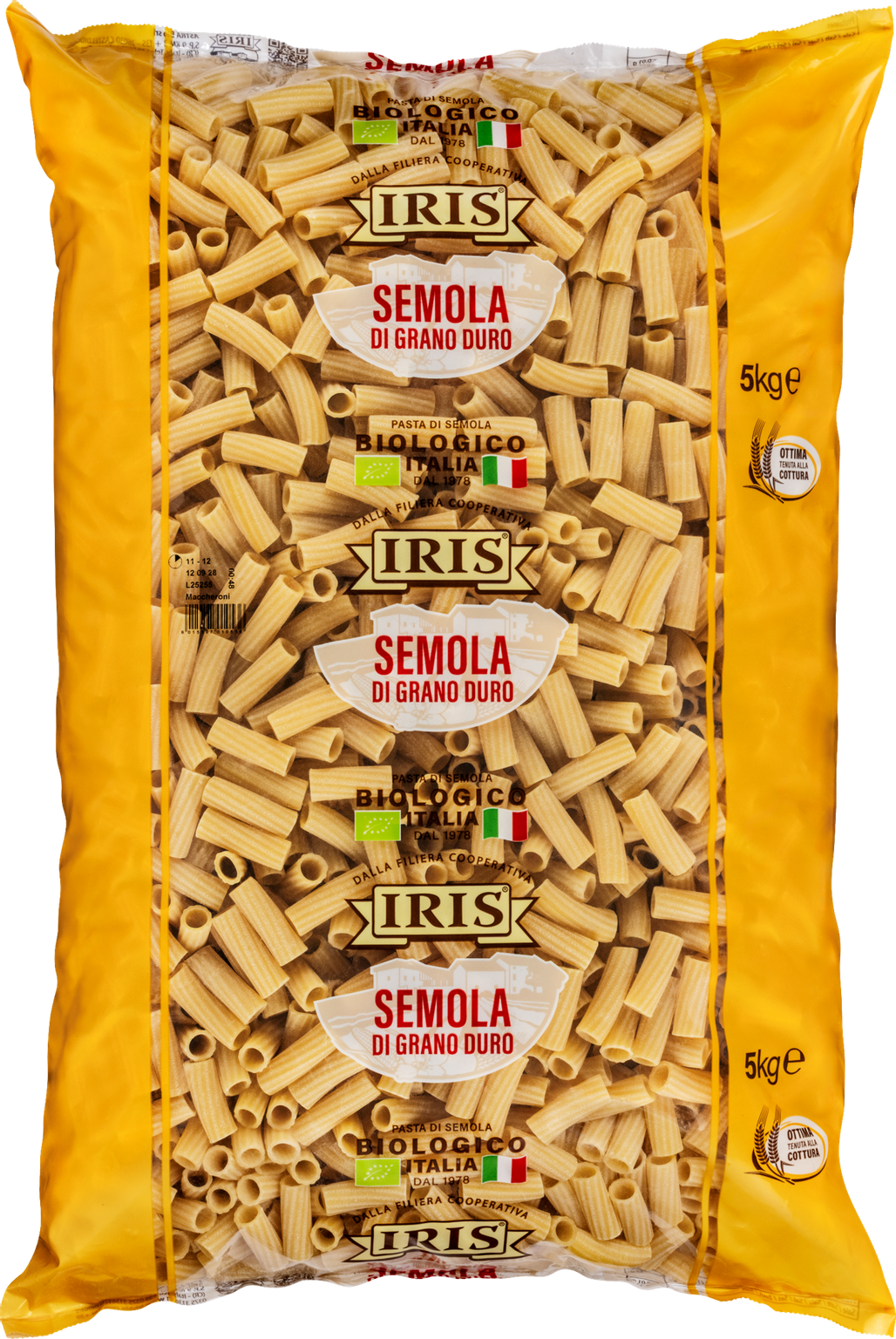 Maccheroni semola bio IRIS 5 kg - immagine 2