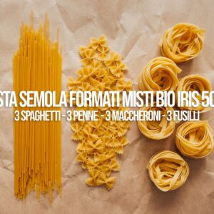 Pasta Semola formati misti Bio IRIS 500g