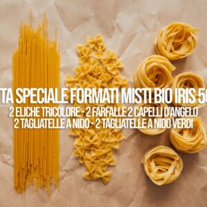 Pasta Speciale f.ti misti Bio IRIS 500g