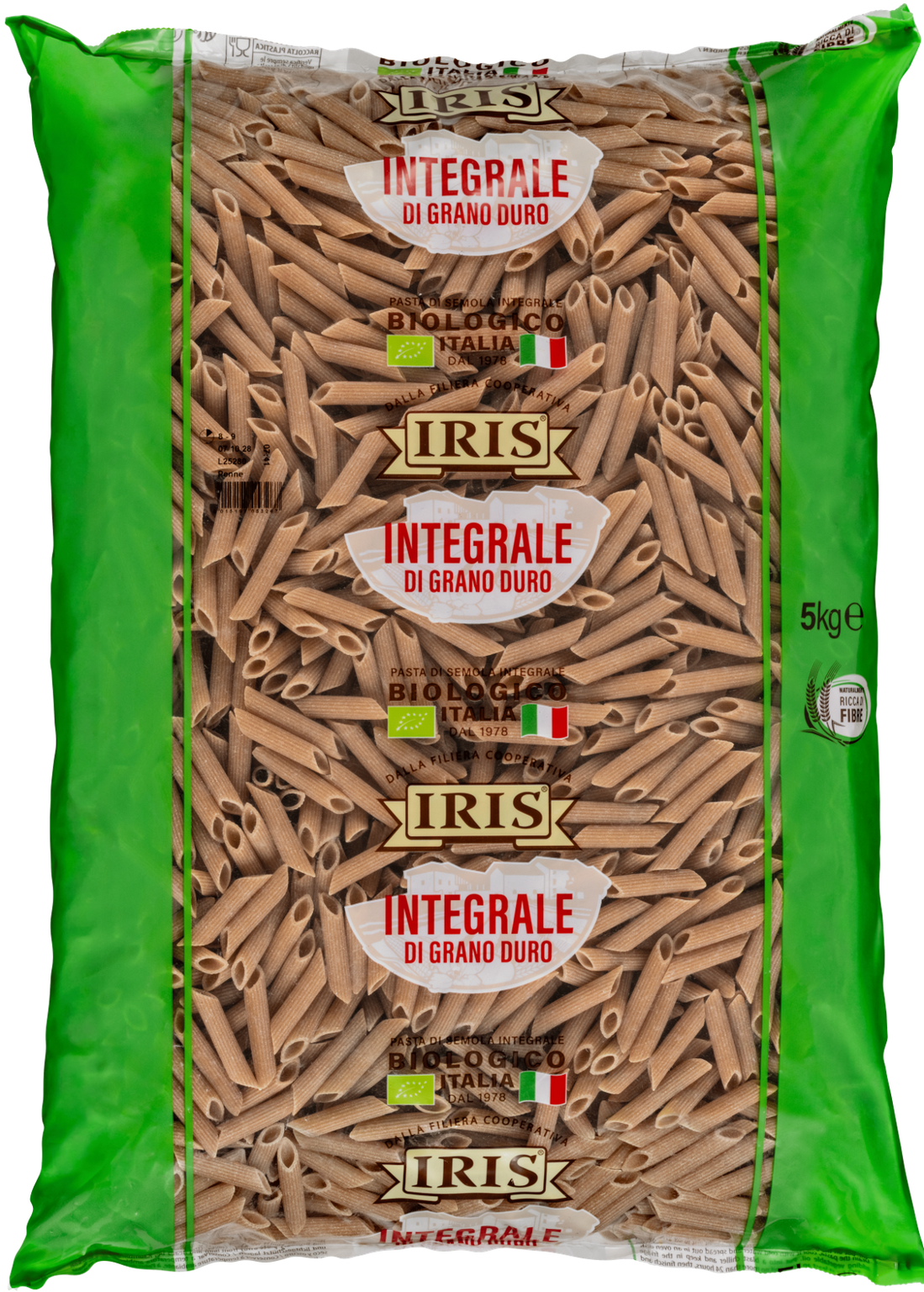Penne integrali bio IRIS 5 kg - immagine 2