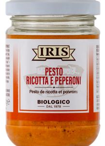 Pesto Ricotta e Peperoni bio IRIS 120g - 6 pezzi