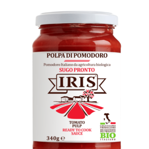Polpa di pomodoro semplice bio IRIS 340g  (12 pezzi)